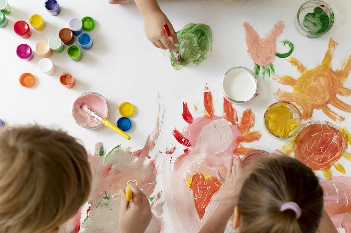PAINTARAMA- KIDS LUNCH N PAINT PARTY!