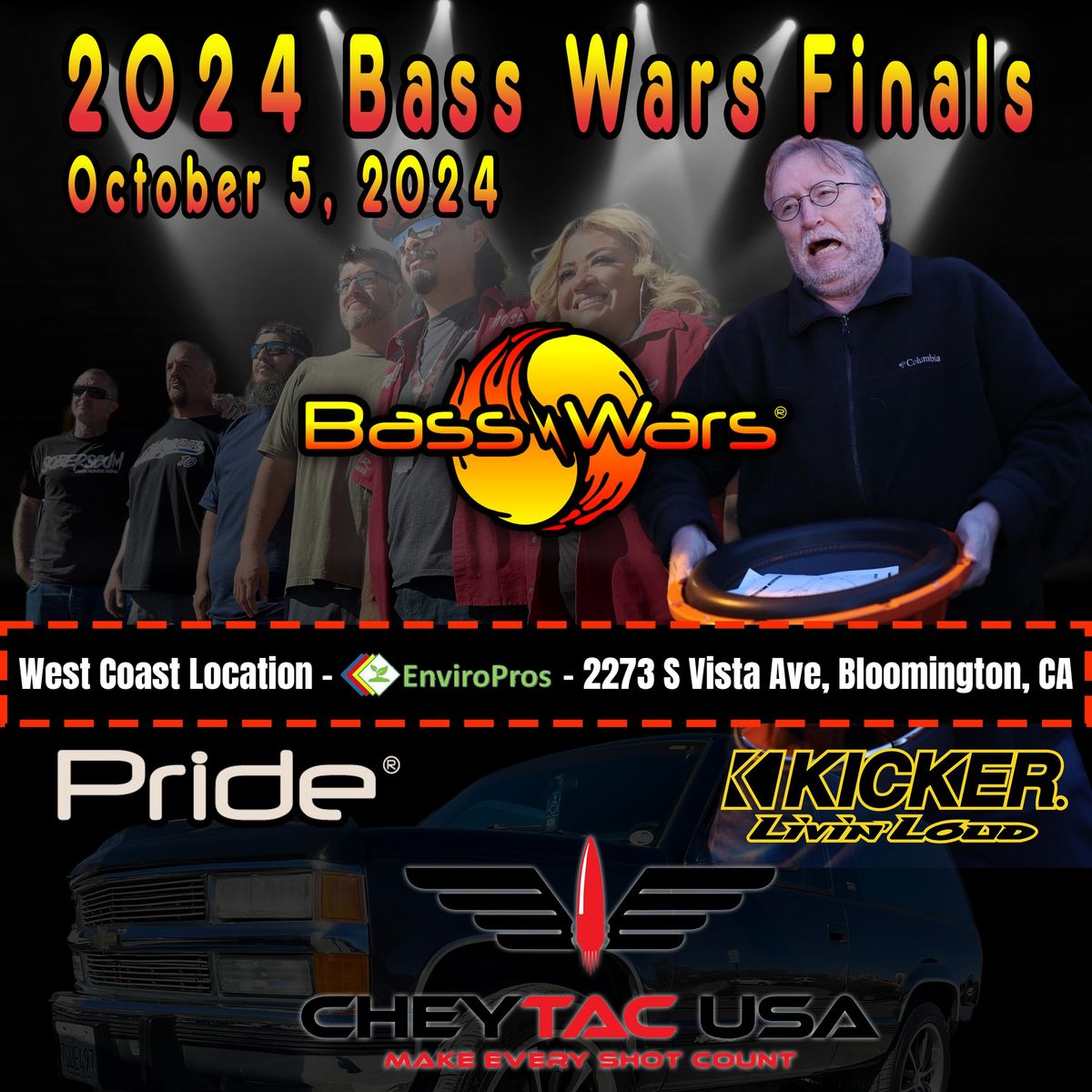 Bass Wars Finals West Coast Location