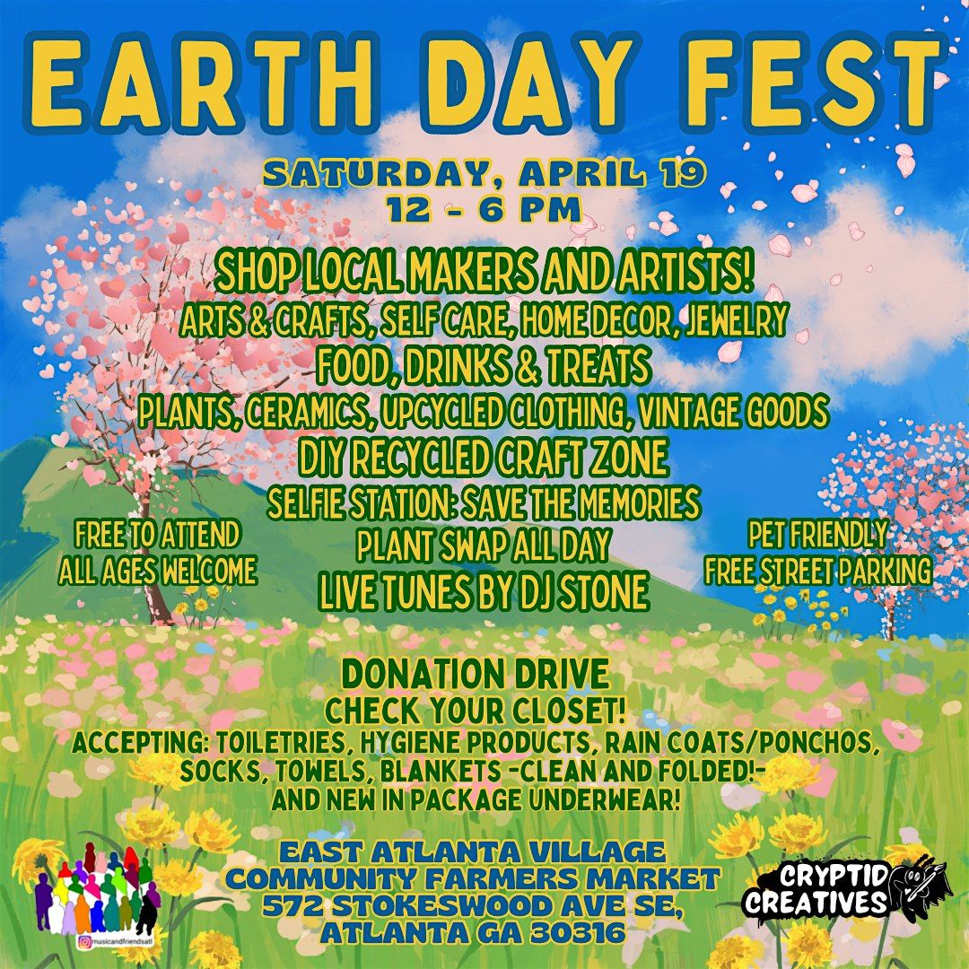 Earth Day Fest: Pop-Up Market and Celebration!