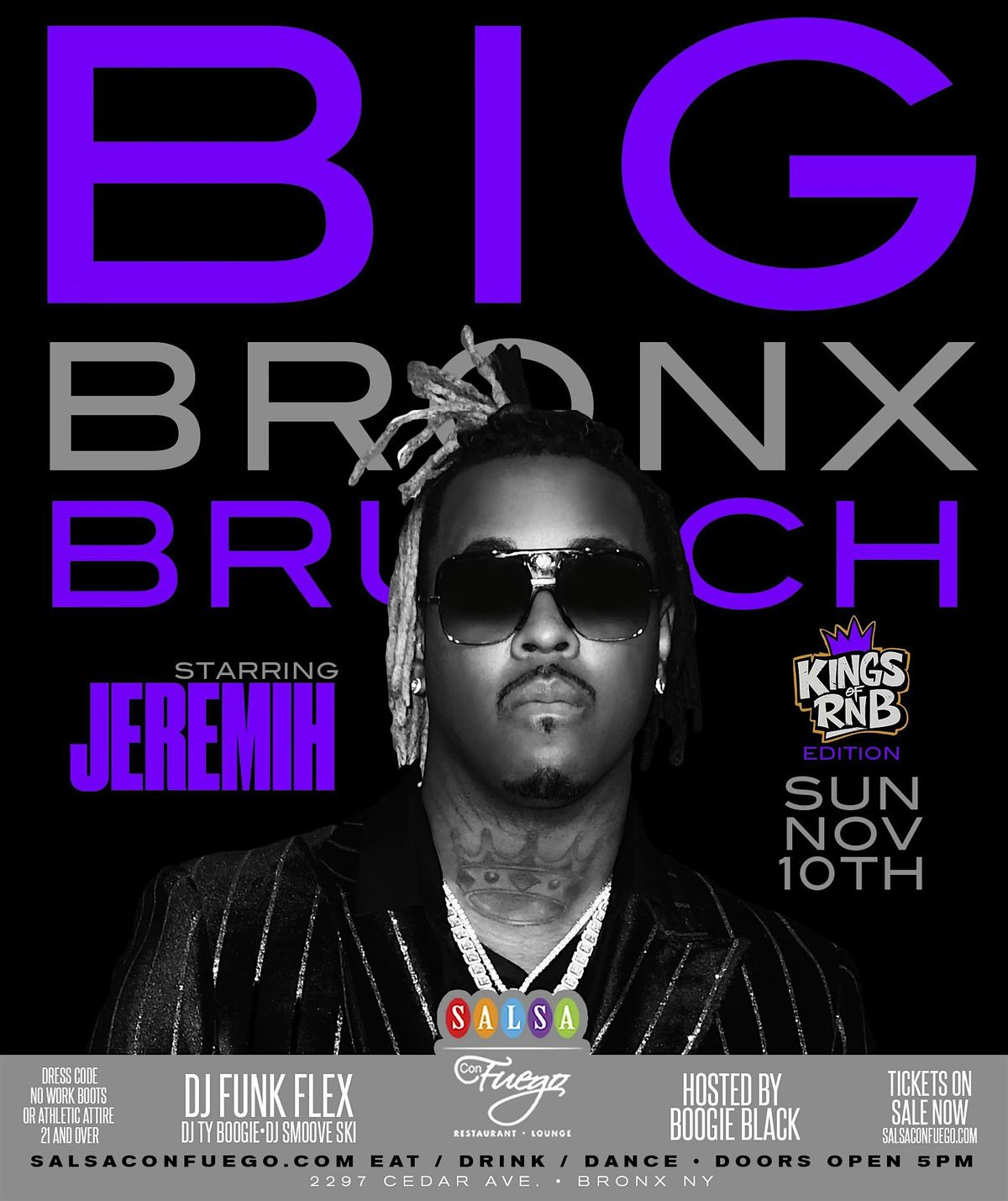 Big Bronx Brunch \u2013 Kings of R&B Edition with Jeremih