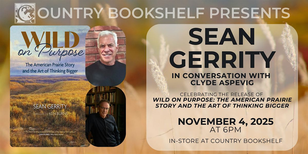 Sean Gerrity in Conversation with Clyde Aspevig