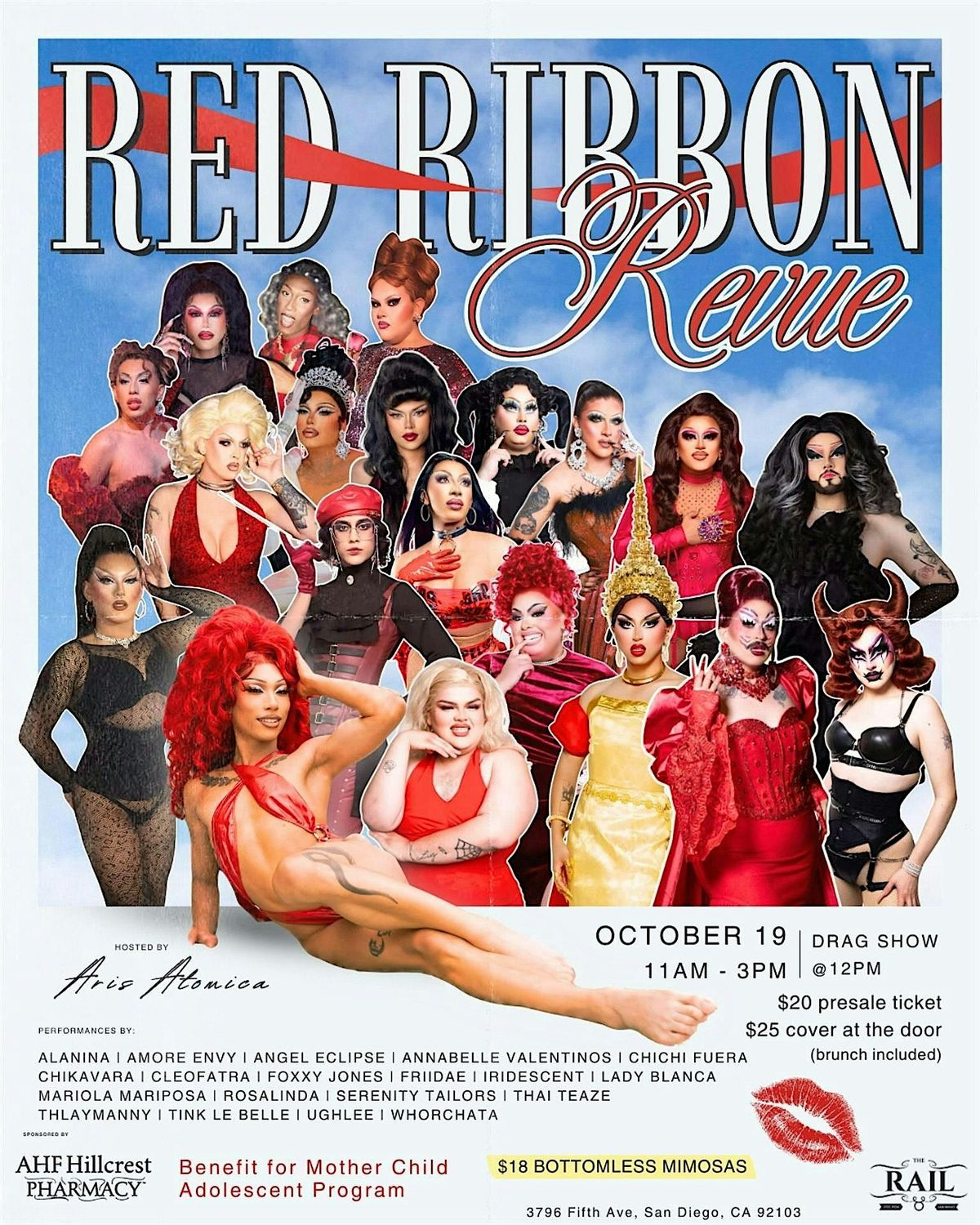 Red Ribbon Revue Drag Brunch