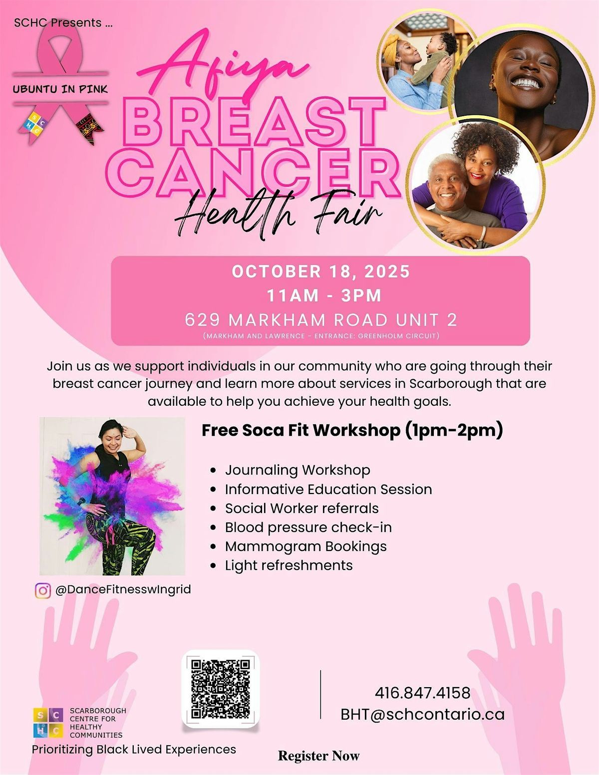 Ubuntu in Pink: Breast Cancer Screening Event
