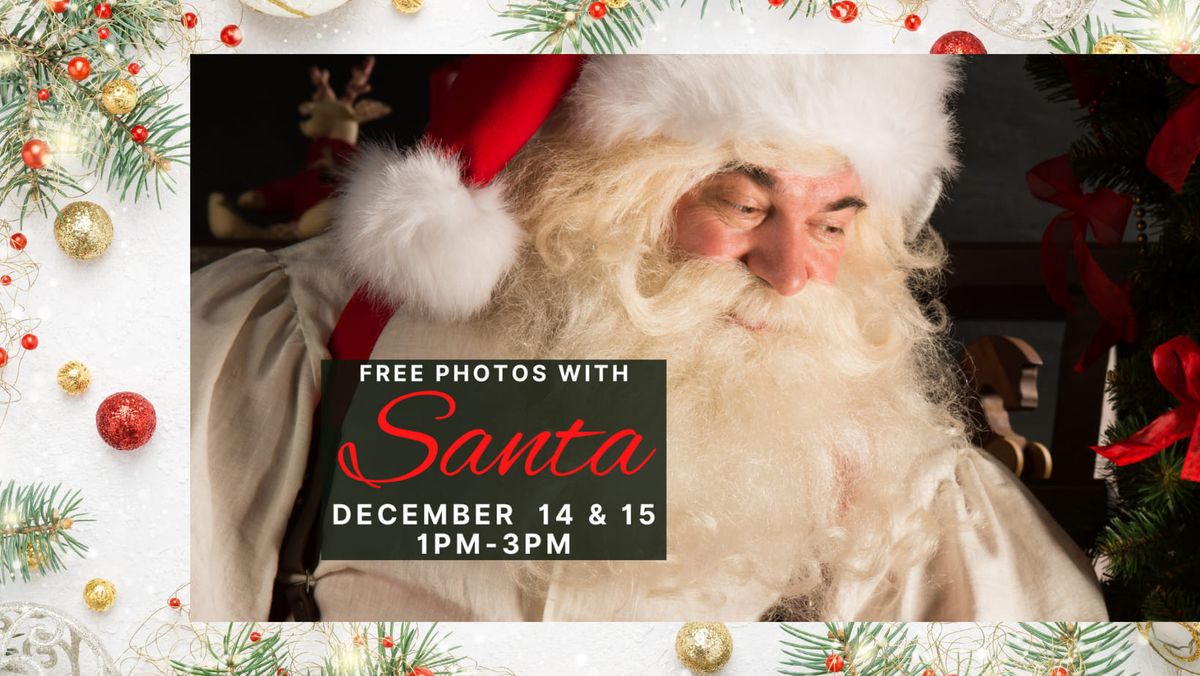 FREE PICS WITH SANTA