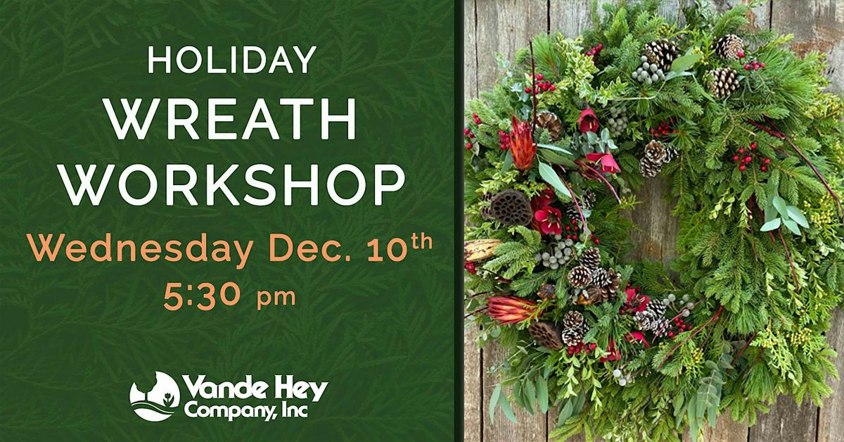 Holiday Wreath Decorating Workshop