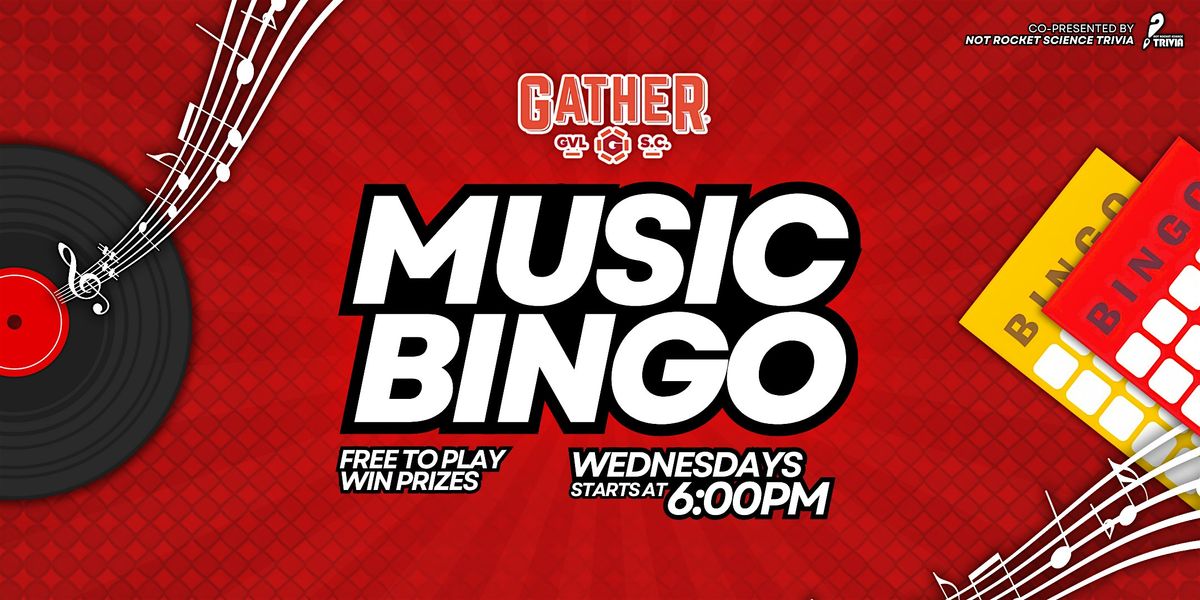 Music Bingo at Gather GVL