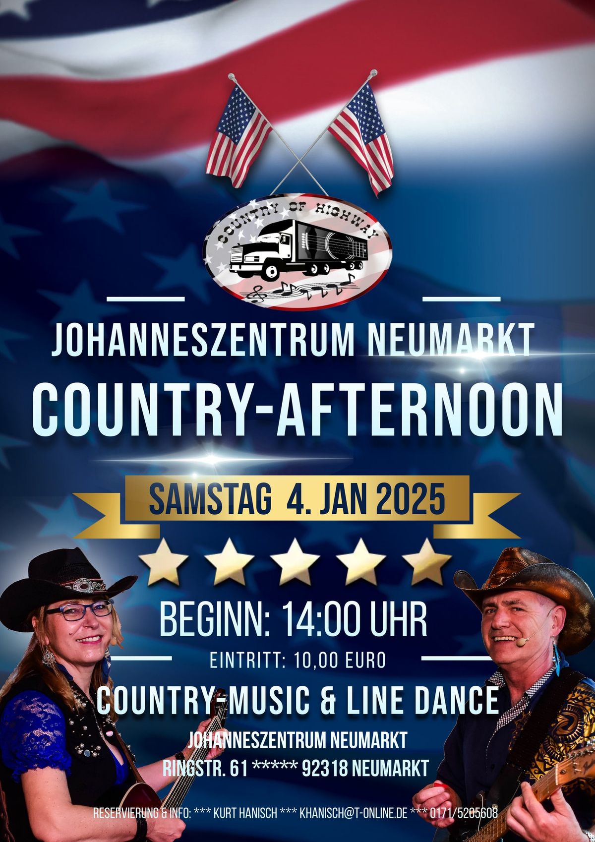 Country-Afternoon im Johanneszentrum \/ Season-Opening