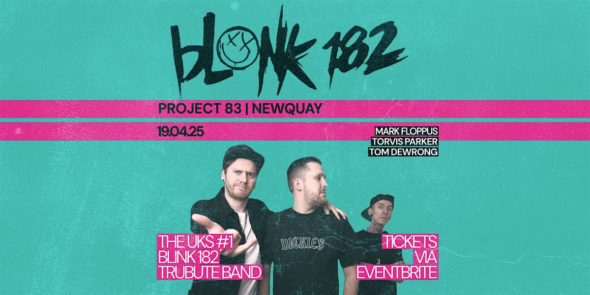 Blonk182 (Blink-182 tribute) LIVE at Project 83, Newquay