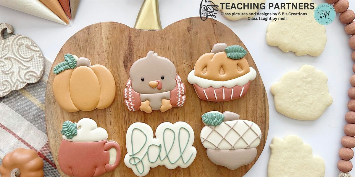 6:30PM Give Thanks Cookie decorating Class