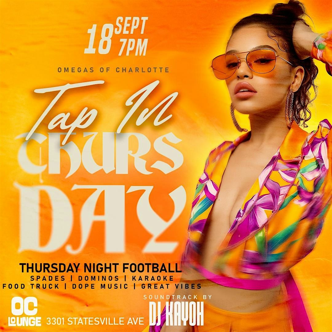 OMEGAS OF CHARLOTTE TAPIN THURSDAY