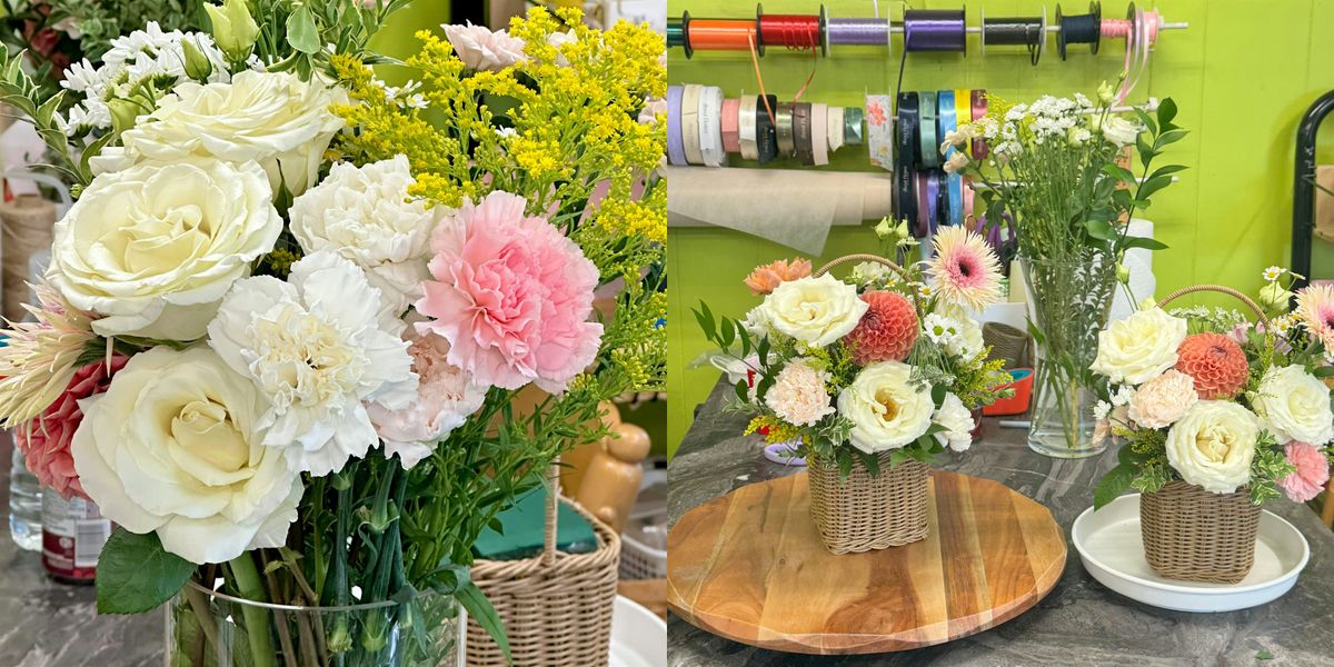 About Flower Basket Arrangement Workshop