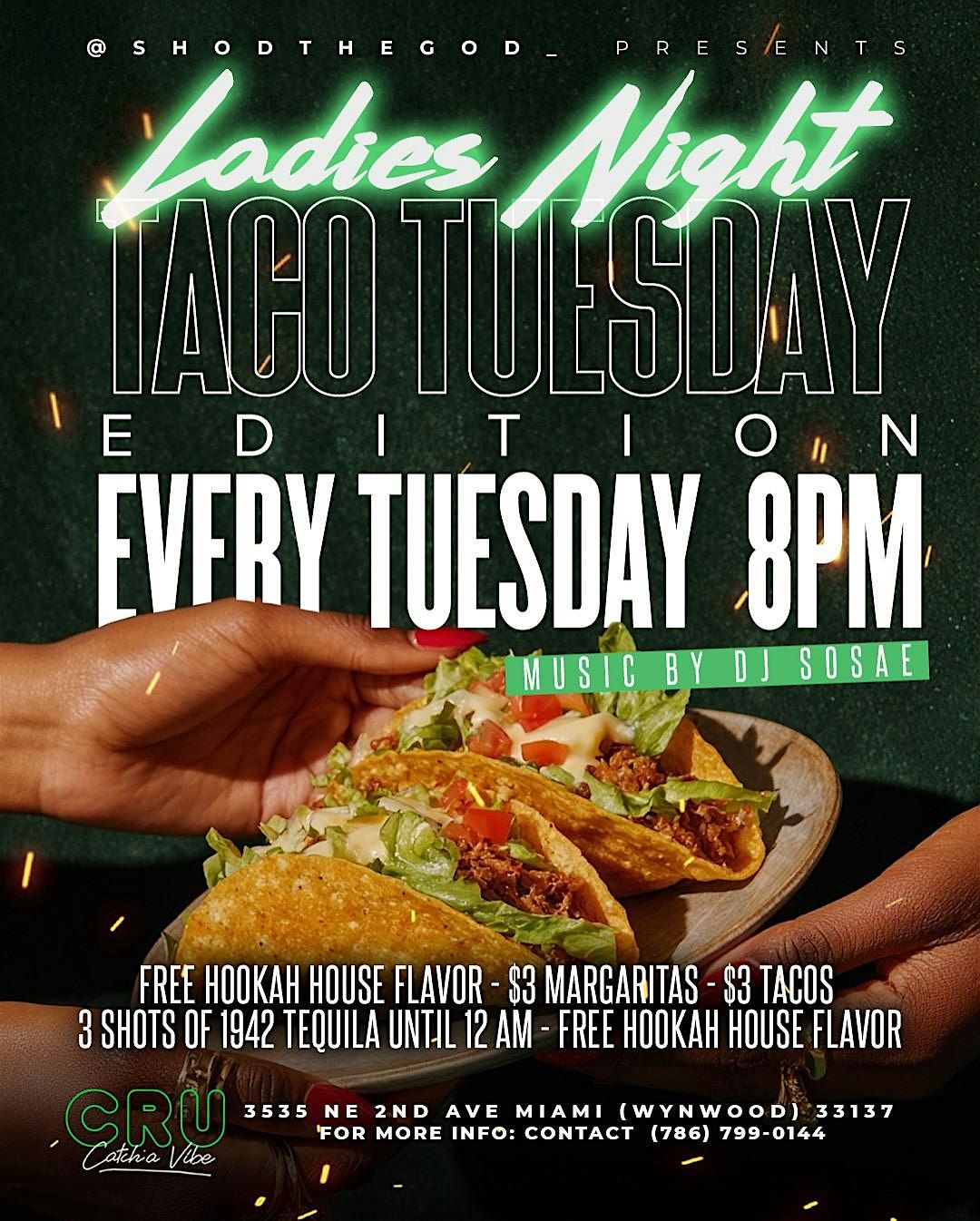 Tuesdays at Cru Wynwood