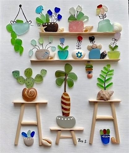 Sea Glass Art Workshop at Frangipani Winery