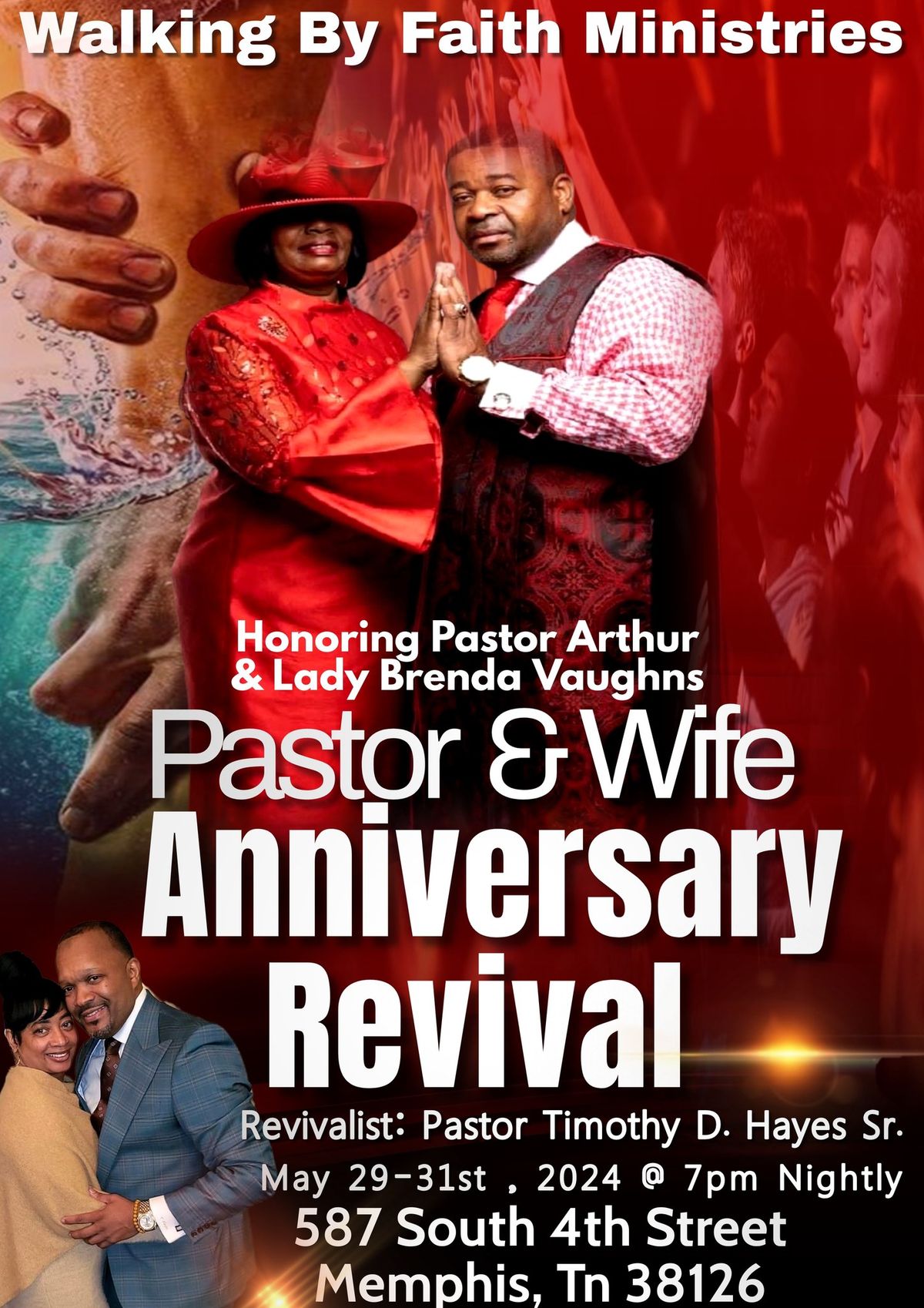 Pastor Arthur & Lady Brenda Vaughns Anniversary Revival\u203c\ufe0f\u203c\ufe0f