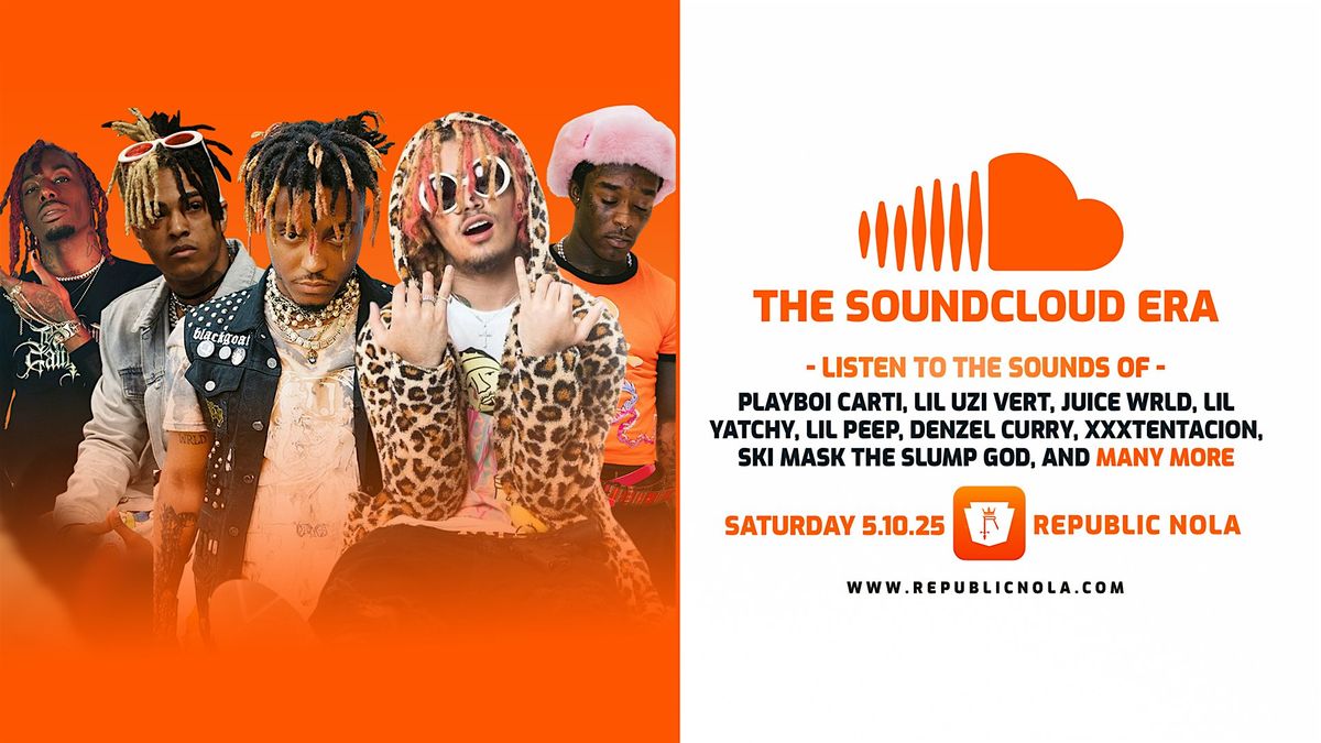 Sound Could Rappers The SoundCloud Era, Republic NOLA, New Orleans, 10 May to 11 May