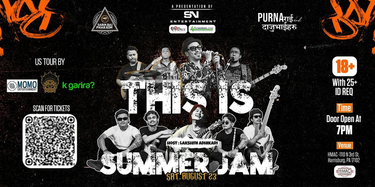 Sabin Rai & The Pharaoh X Purna Rai & Daju Bhai, Live in Harrisburg
