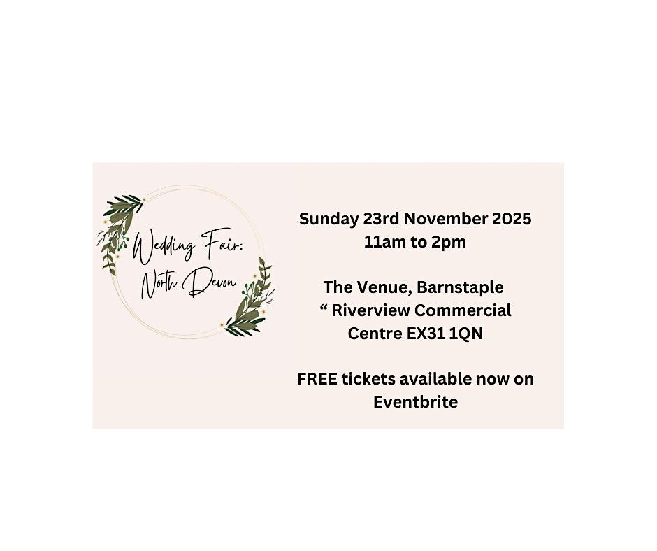 WEDDING FAIR NORTH DEVON