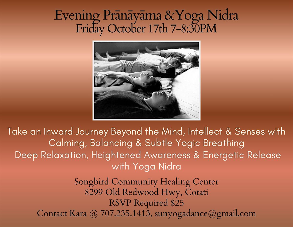 Evening Pranayama & Yoga Nidra