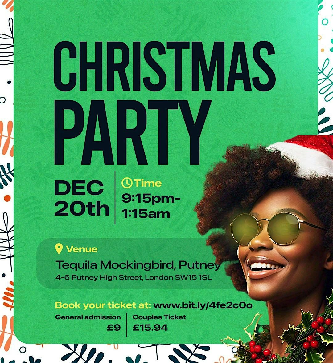 AFRO Vibe and Chill Party (Christmas Party)