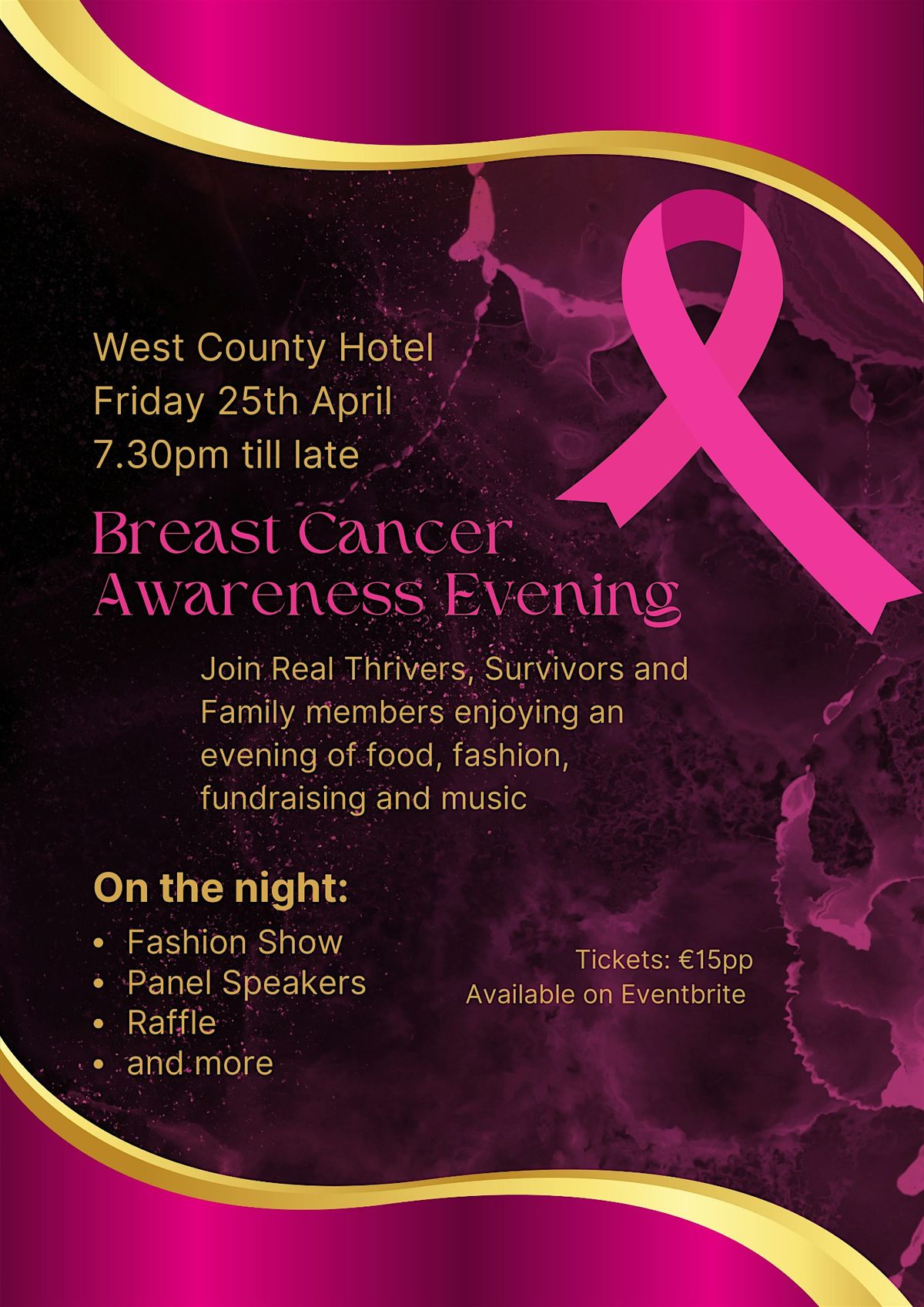 Breast Cancer Ireland Evening