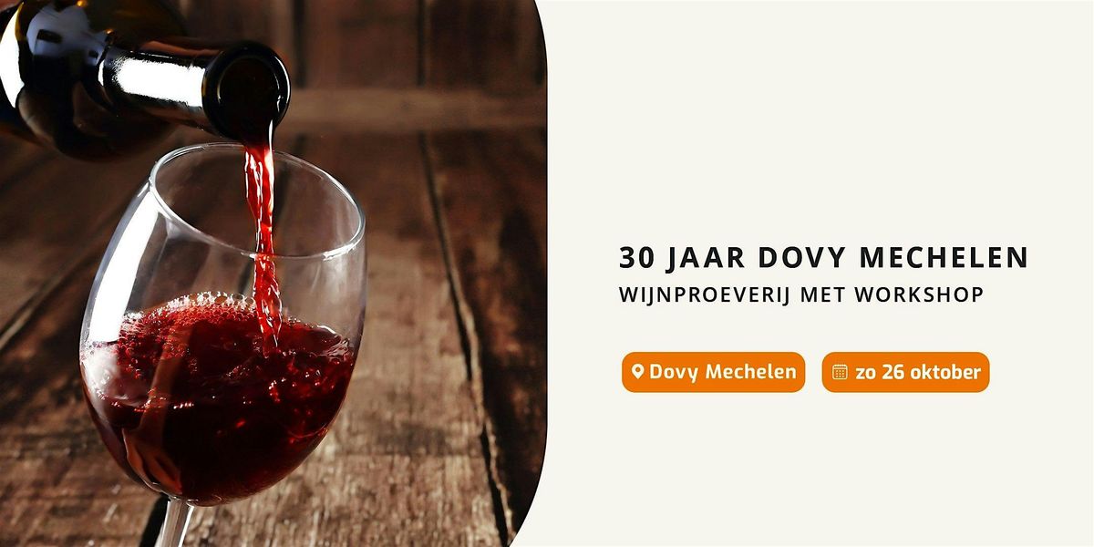 Wijnproeven bij Dovy Mechelen
