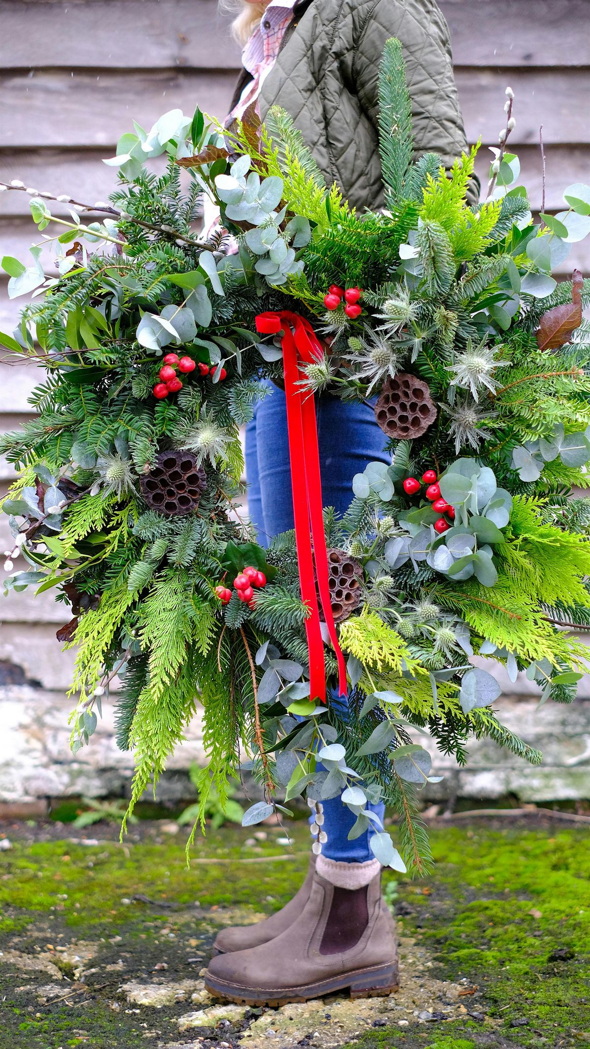 Christmas Wreath Making at Village Coworking