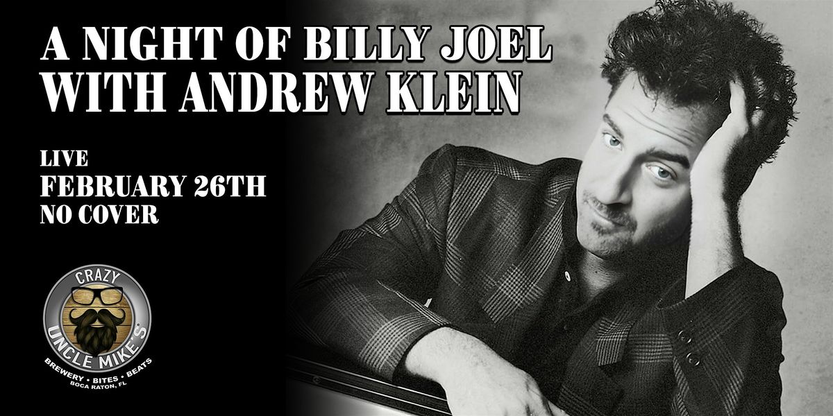 An Evening of Billy Joel with Andrew Klein