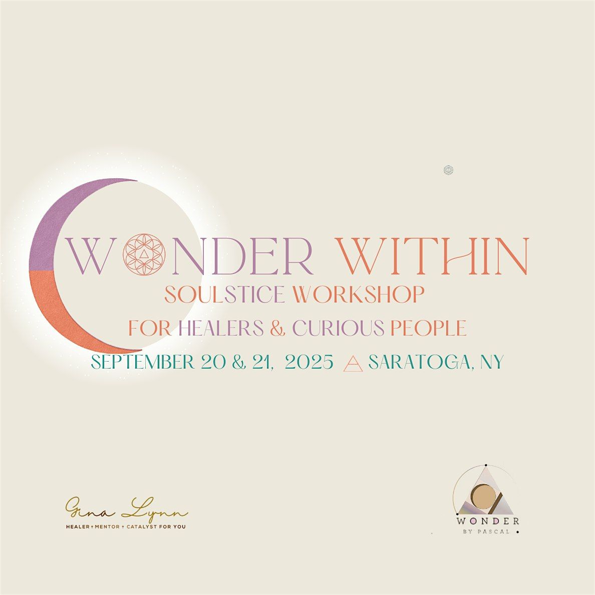 Wonder Within Soulstice Workshop ~ September 20 & 21