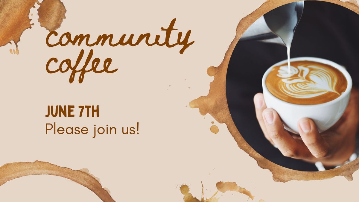 June Community Coffee