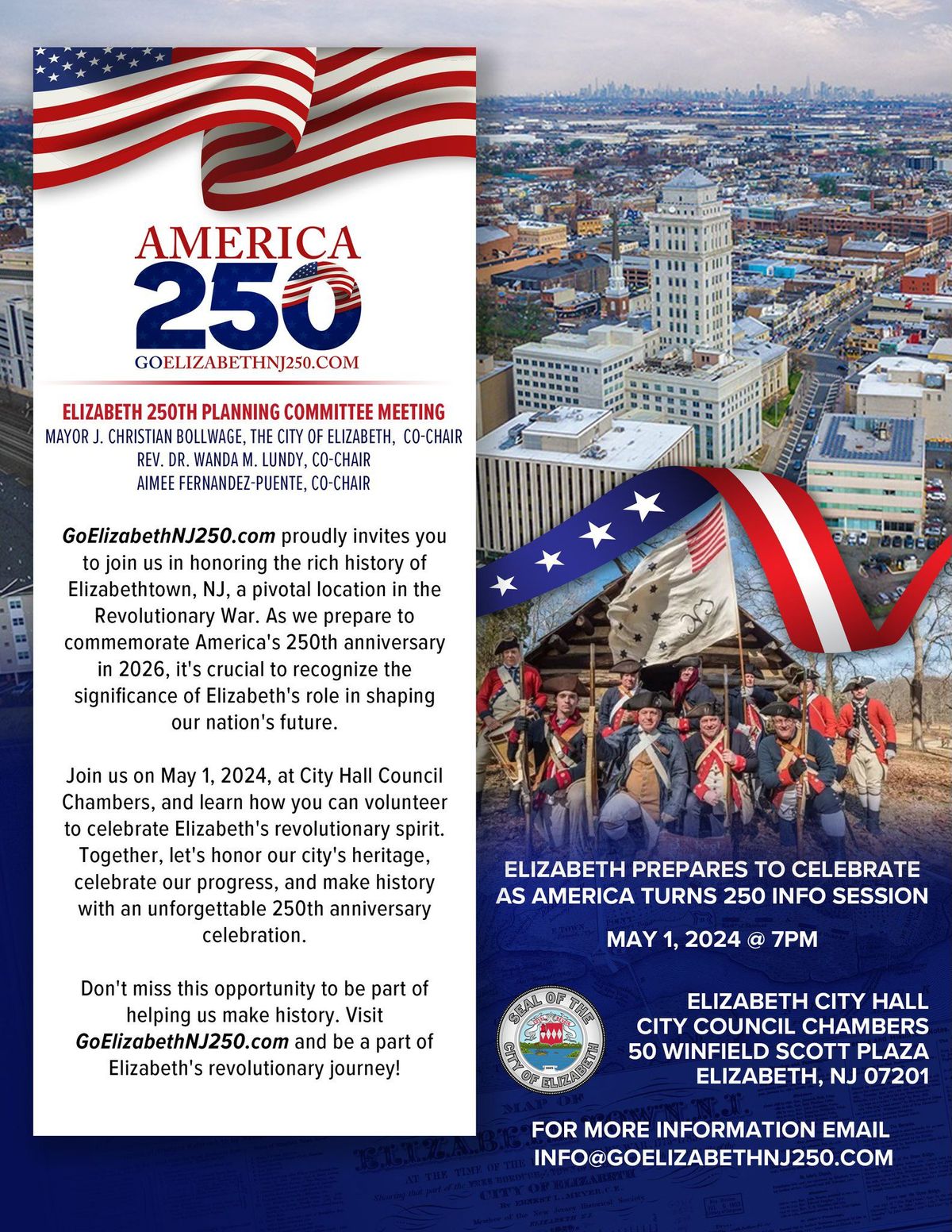 America Turns 250 Info Session