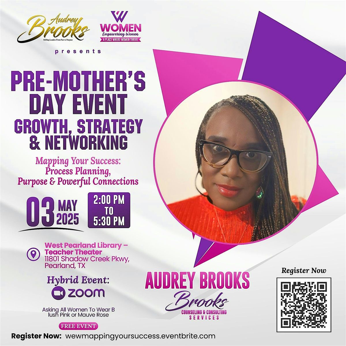 Pre-Mother\u2019s Day Event: Growth, Strategy & Networking; Mapping Your Success