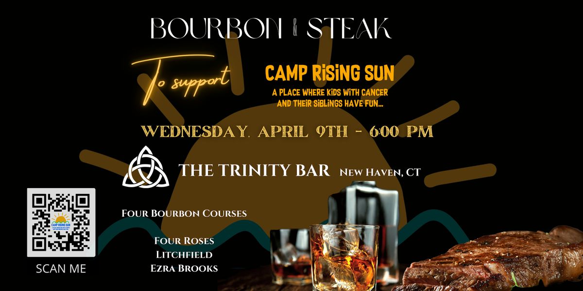 Bourbon & Steak Night to benefit Camp Rising Sun