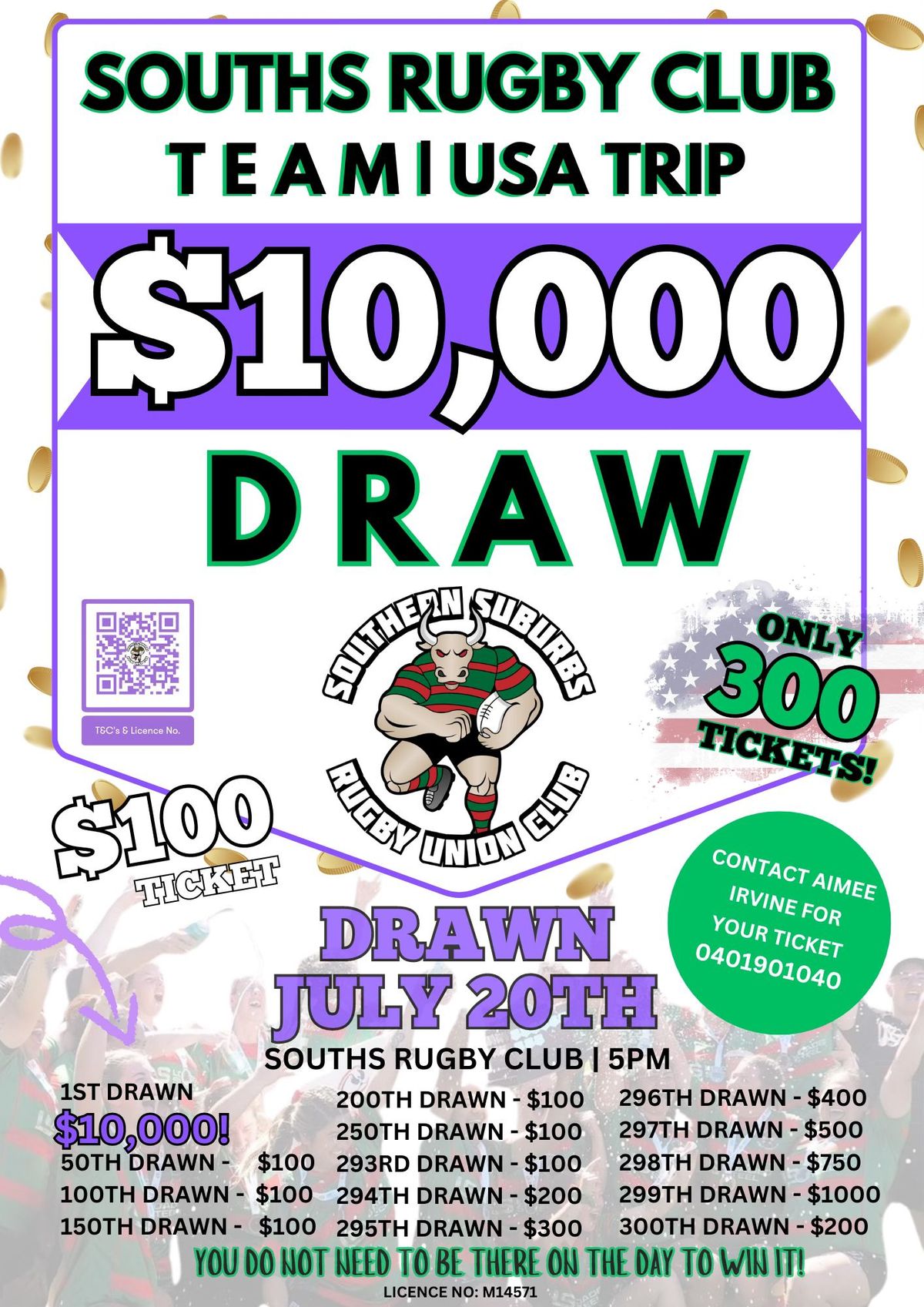$10,000 Draw Tickets