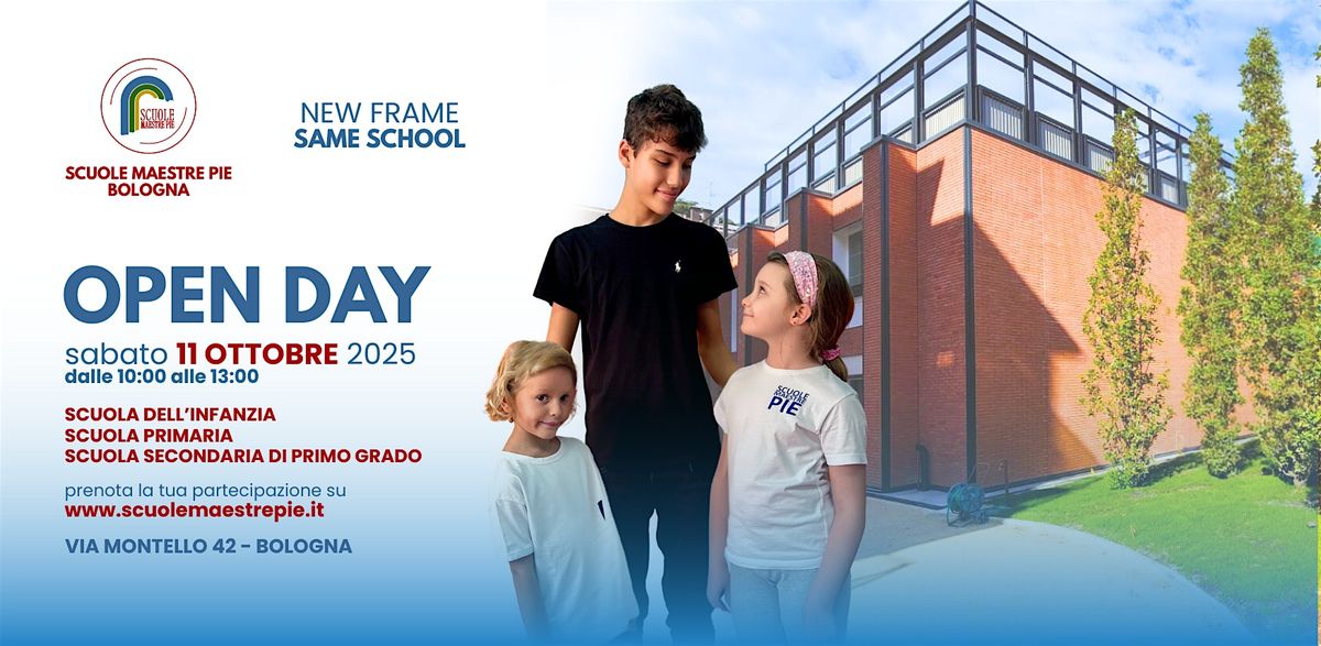 OPEN DAY - 11 ottobre 2025 - primo turno [ore 10:00]