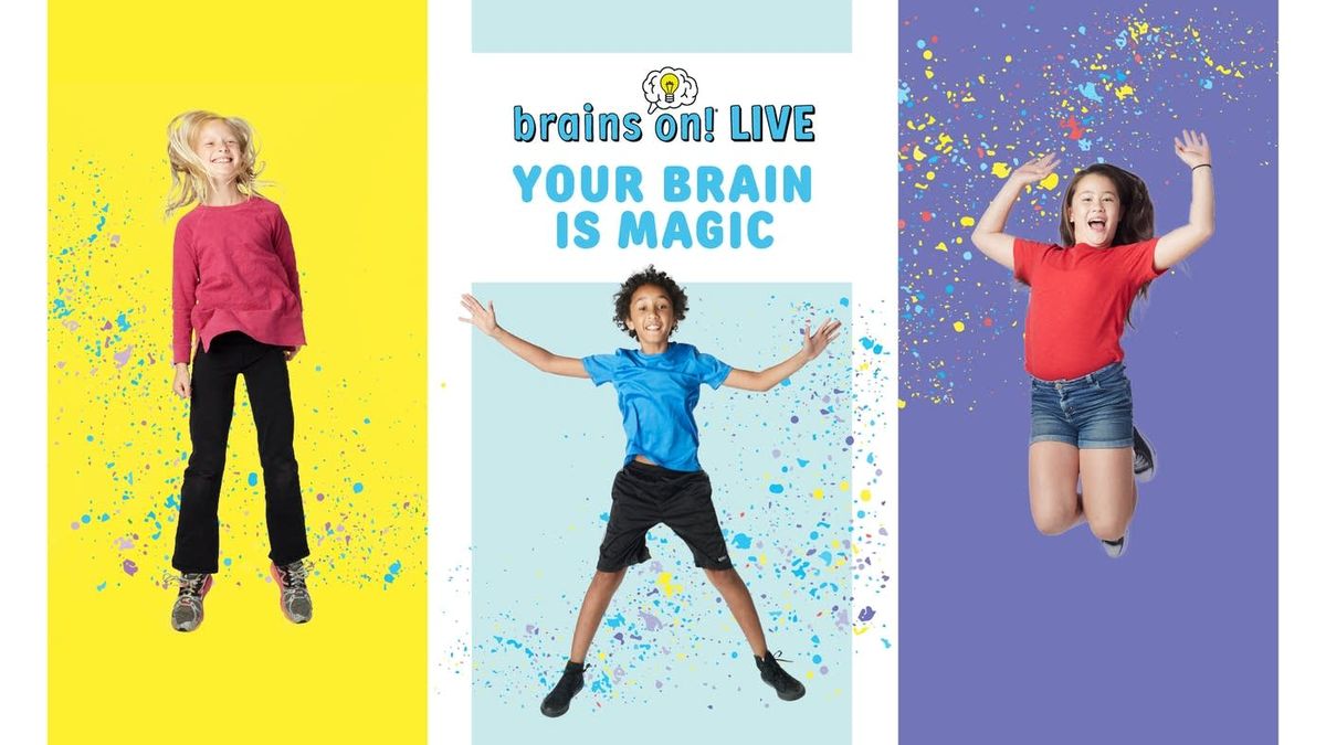 Brains On Live - Your Brain is Magic at Boulder Theater