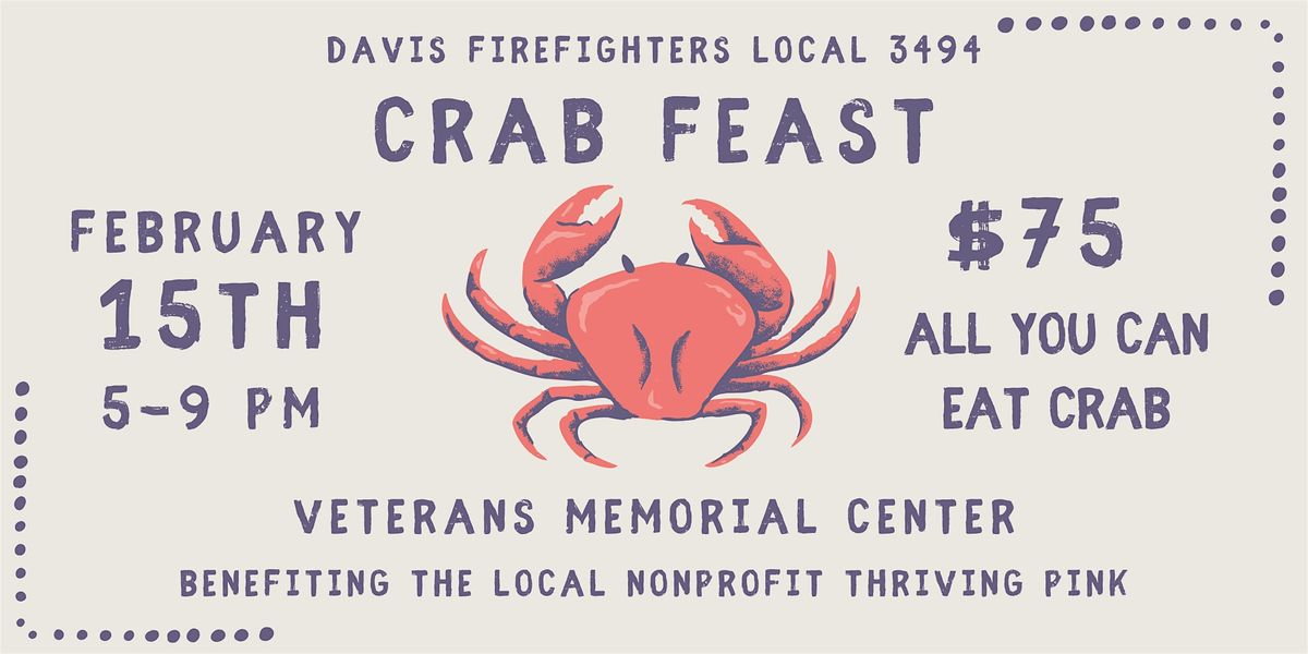 Davis Firefighters 2025 Crab Feast