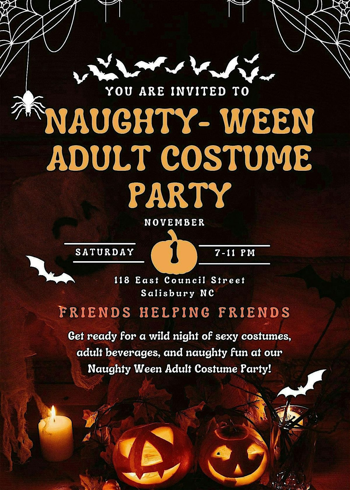 Naughty Ween Adult Costume Party