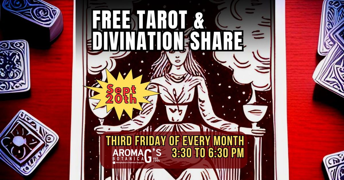 FREE Tarot & Divination Share - Practice on Others