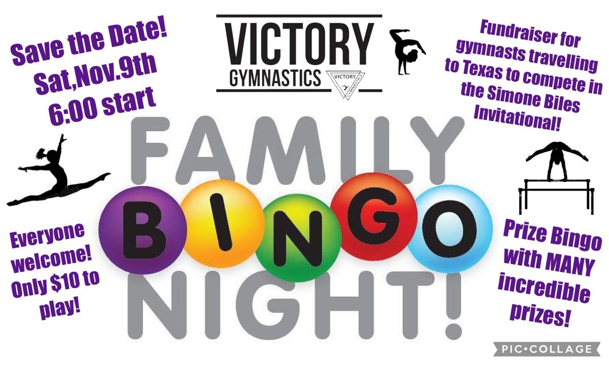 Fundraiser Bingo Night!