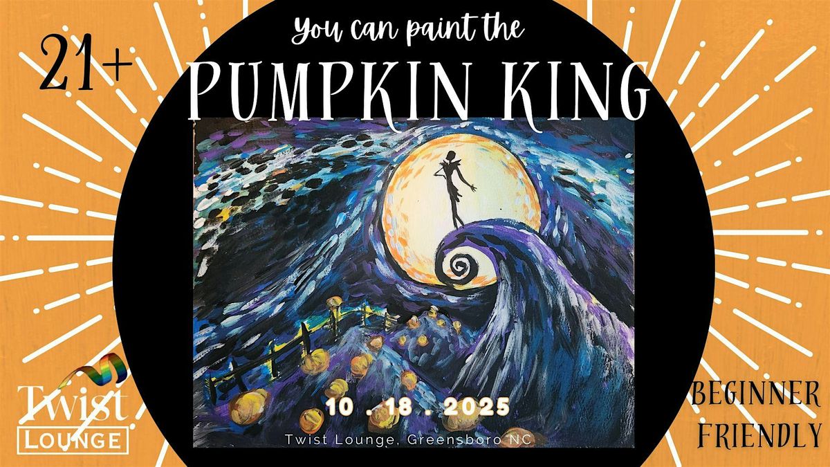Nightmare Before Christmas Inspired Paint Party at Twist Lounge