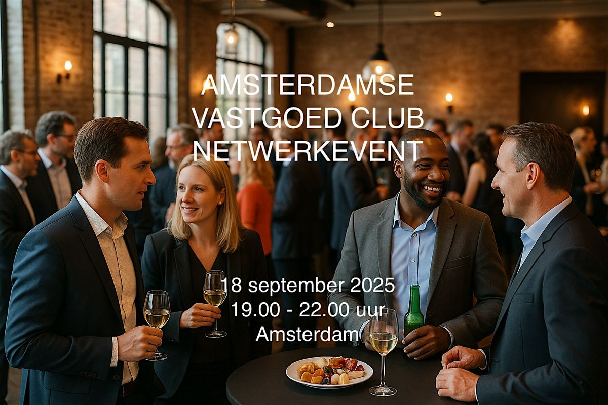 Amsterdamse Vastgoed Club Netwerkevent