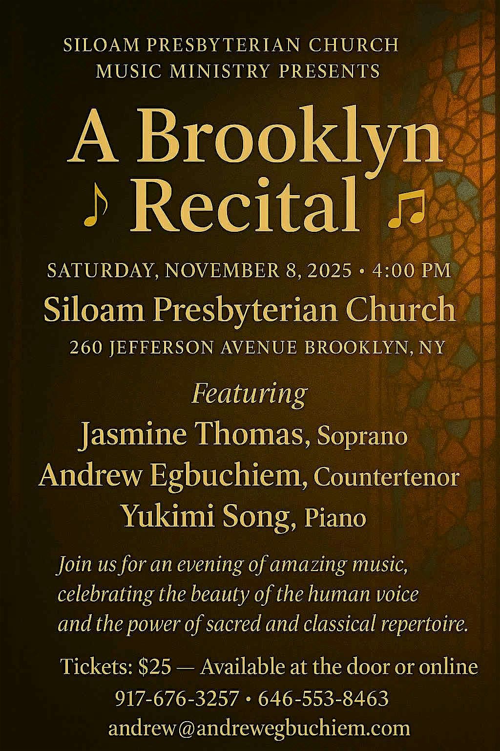 A Brooklyn Recital
