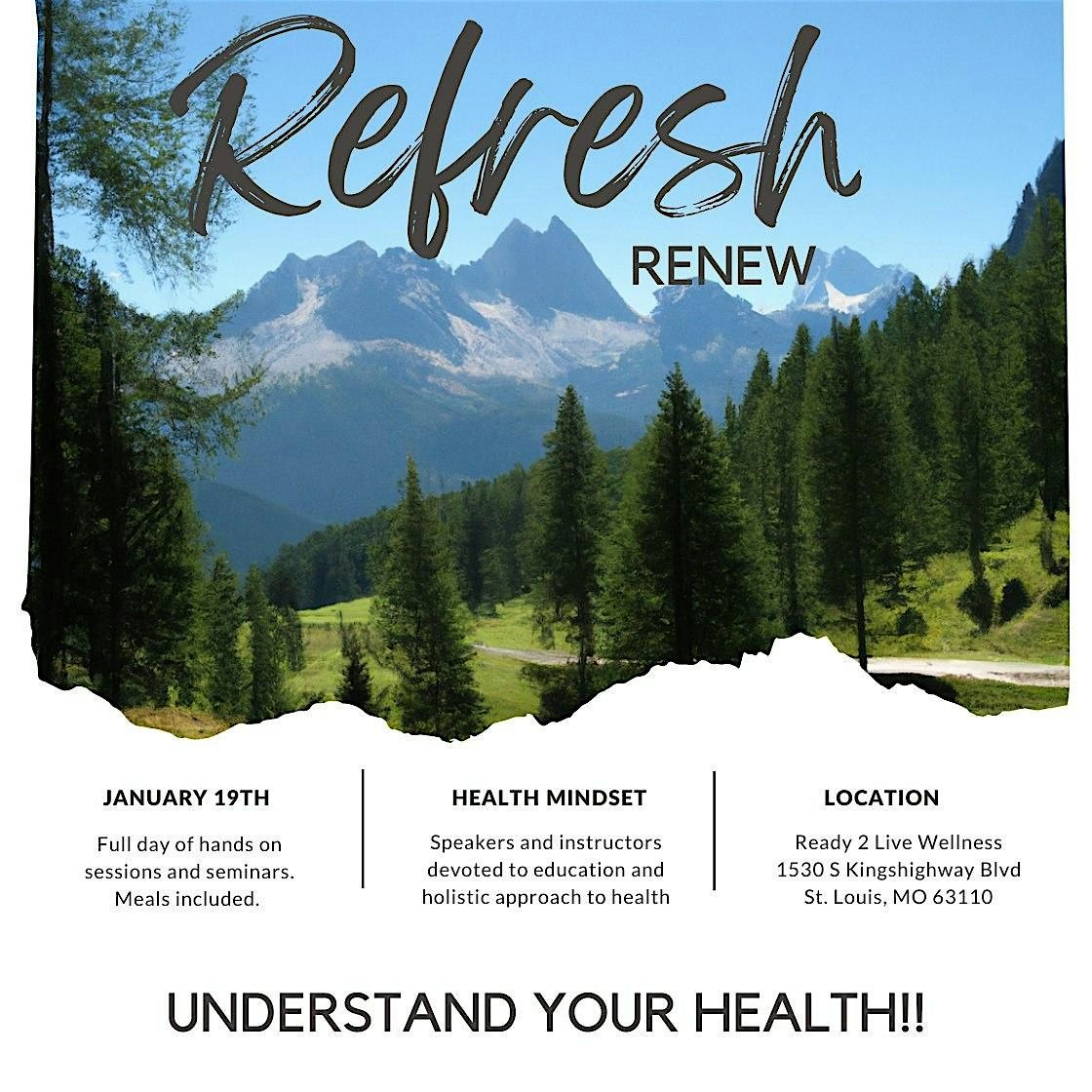 Refresh Renew - Health and Wellness Retreat