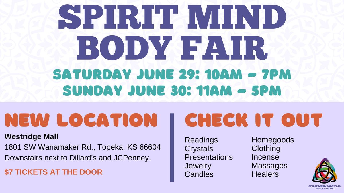 Spirit Mind Body Fair 
