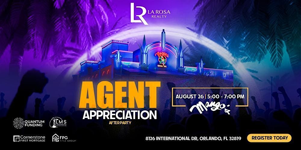Agent Appreciation After Party