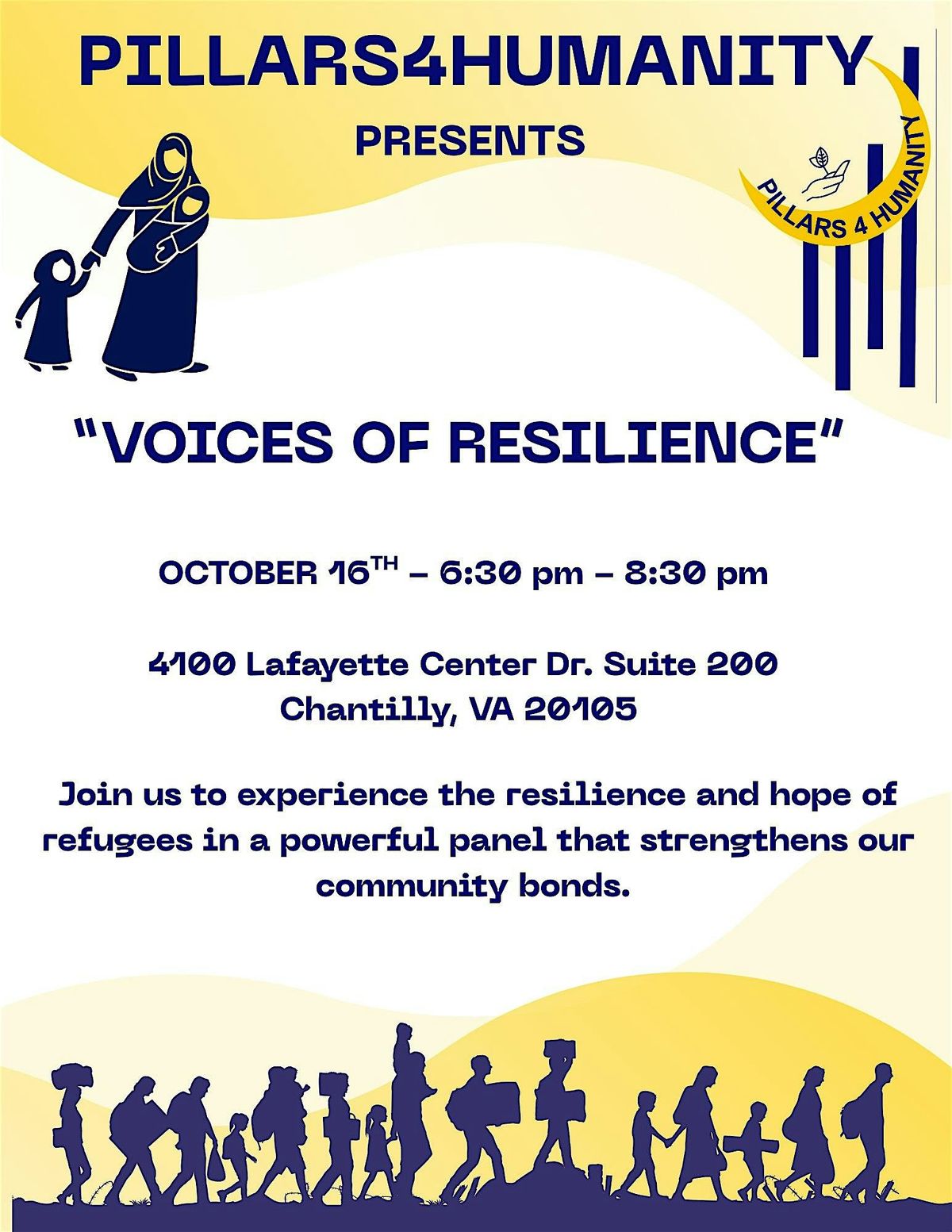 Pillars4Humanity Presents "VOICES OF RESILIENCE"
