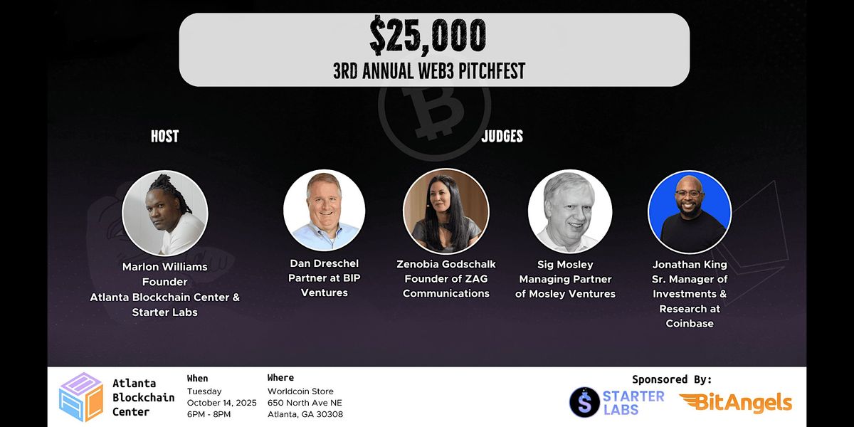 3rd Annual Web3 Pitchfest