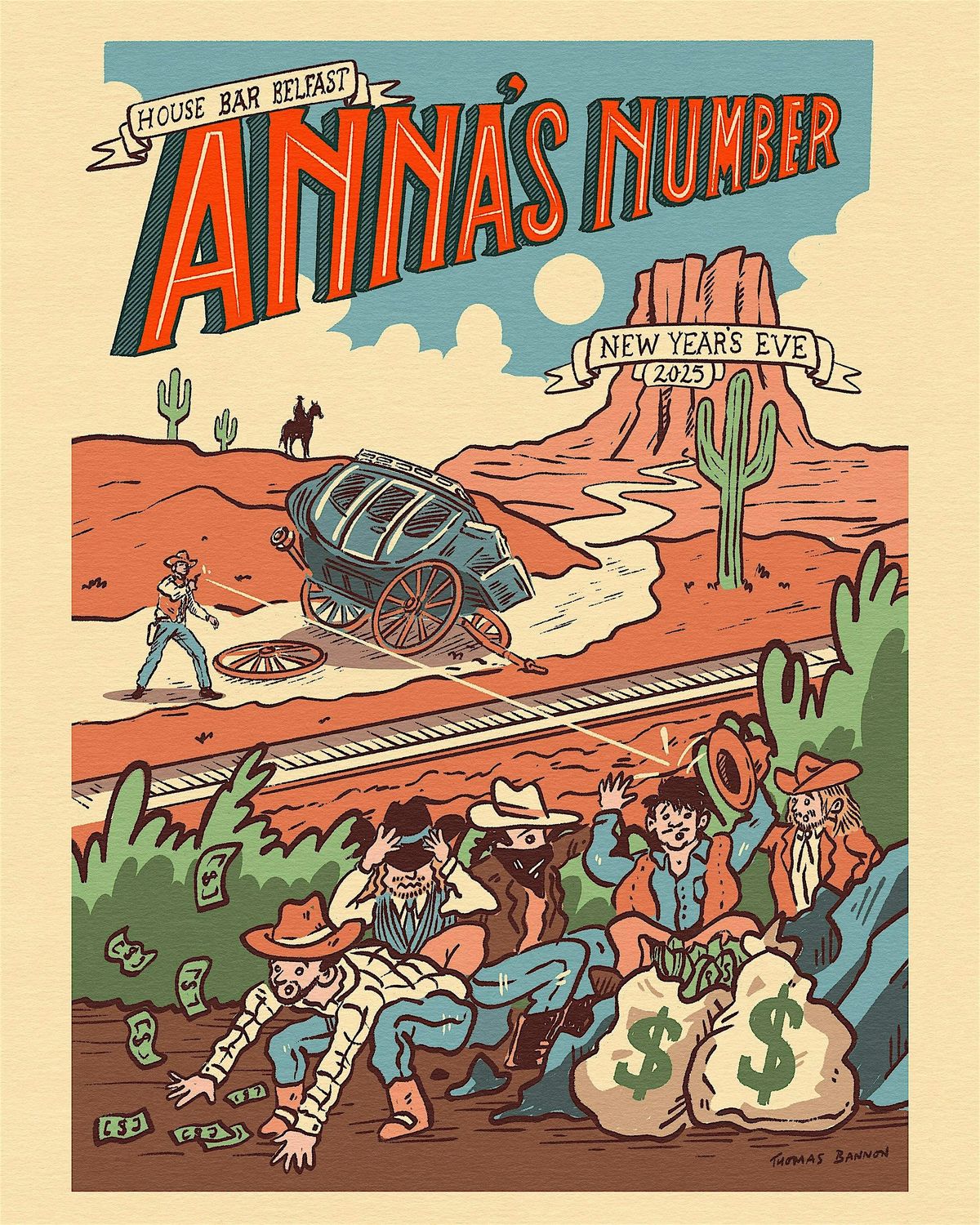 NYE  2025 Celebration  with Anna's Number