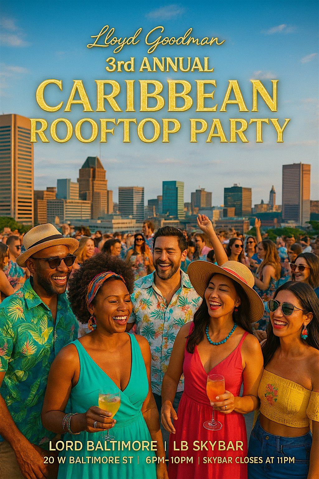 Annual Caribbean Rooftop Party (Rain or Shine)