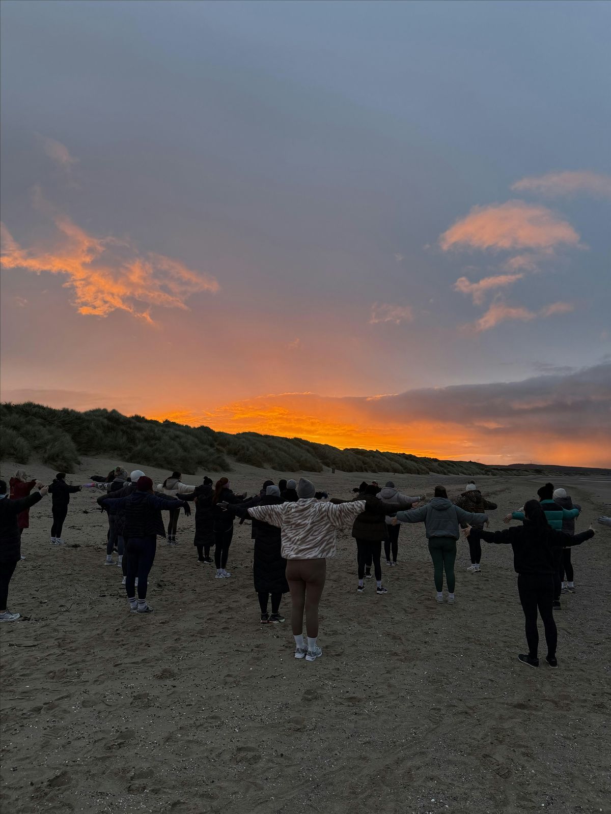 SoulFit Irvine Beach - Yoga and Workout. Sunrise Session.